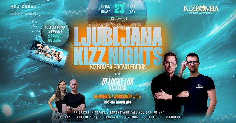 Ljubljana KIZZ Nights // Kizbomba promo edition
